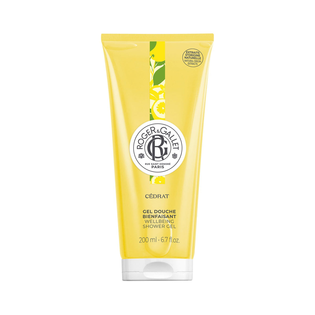 Roger & Gallet Cedrat gerą savijautą suteikiantis dušo gelis 200 ml