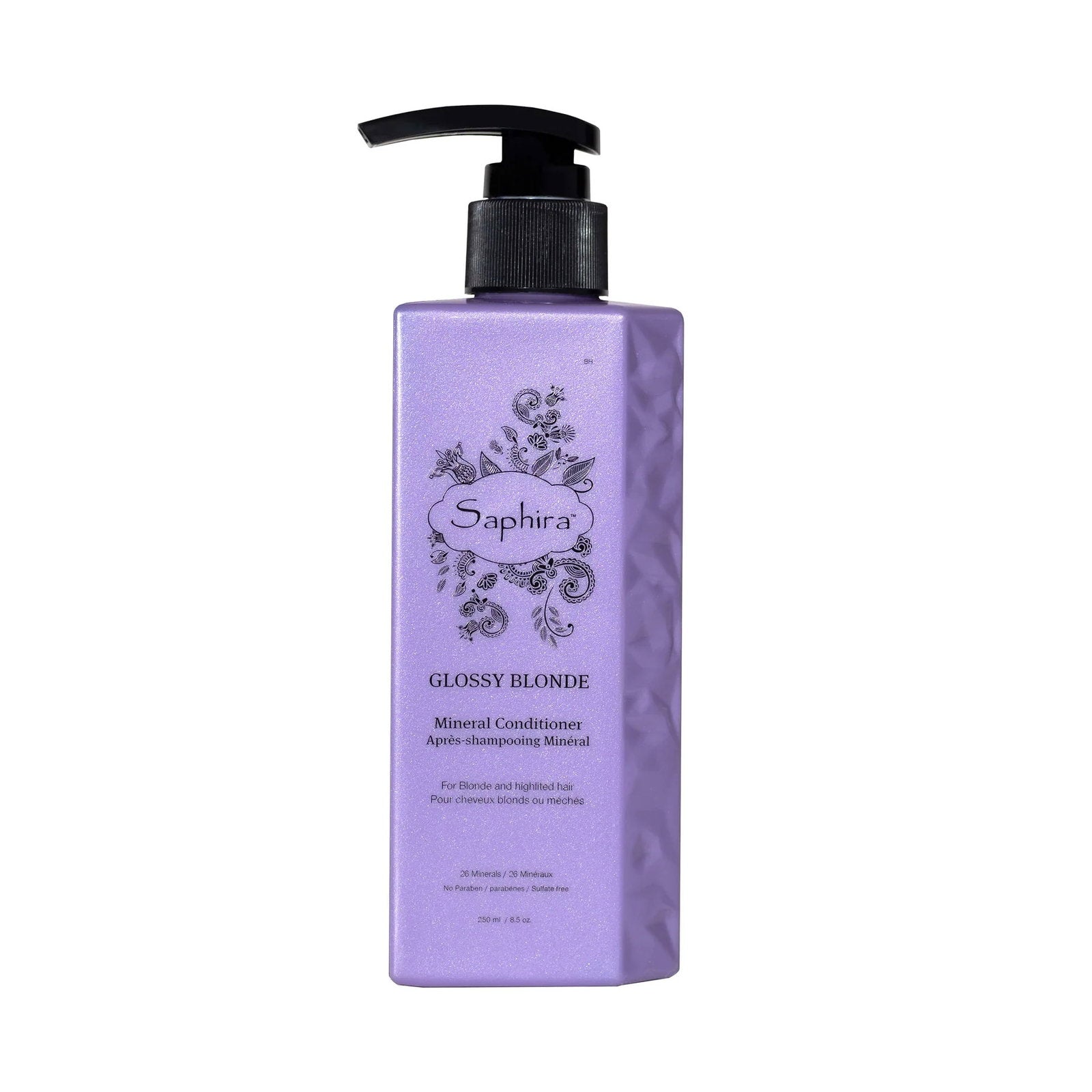 Saphira, Glossy Blonde, Hair Conditioner, Hydrating & Color Protecting, 250 ml