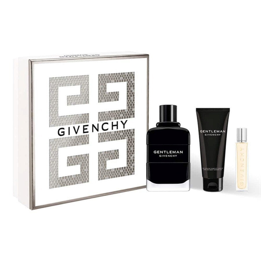 Set Givenchy: Gentleman, Eau De Parfum, For Men, 100 ml + Gentleman, Cleansing, Shower Gel, All Over The Body, For All Skin Types, 75 ml + Gentleman, Eau De Parfum, For Men, 12.5 ml