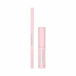 Set Kylie Cosmetics: Kybrow, Defined, Eyebrow Cream Pencil & Brush 2-In-1, 003, Cool Brown, 0.09 g + By Kylie, Define, Eyebrow Gel, Translucent, 5 ml