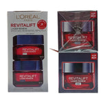 Set L'Oreal Paris: Revitalift Laser Renew, Hyaluronic Acid, Anti-Ageing, Day, Cream, For Face, 50 ml + Revitalift Laser Renew, Hyaluronic Acid, Anti-Ageing, Night, Cream, For Face, 50 ml