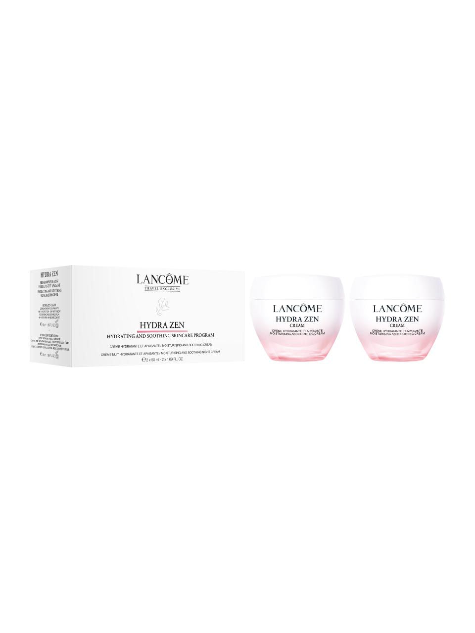 Set Lancome: Hydra Zen, Soothing & Moisturising, Day, Cream, For Face, 50 ml + Hydra Zen, Soothing & Moisturising, Night, Cream, For Face, 50 ml