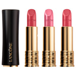 Set Lancome: L’Absolu Rouge, Cream Lipstick, 132, Caprice de Rouge, 3.4 g + L’Absolu Rouge, Cream Lipstick, 11, Rose Nature, 3.4 g + L’Absolu Rouge, Cream Lipstick, 06, Rose Nu, 3.4 g