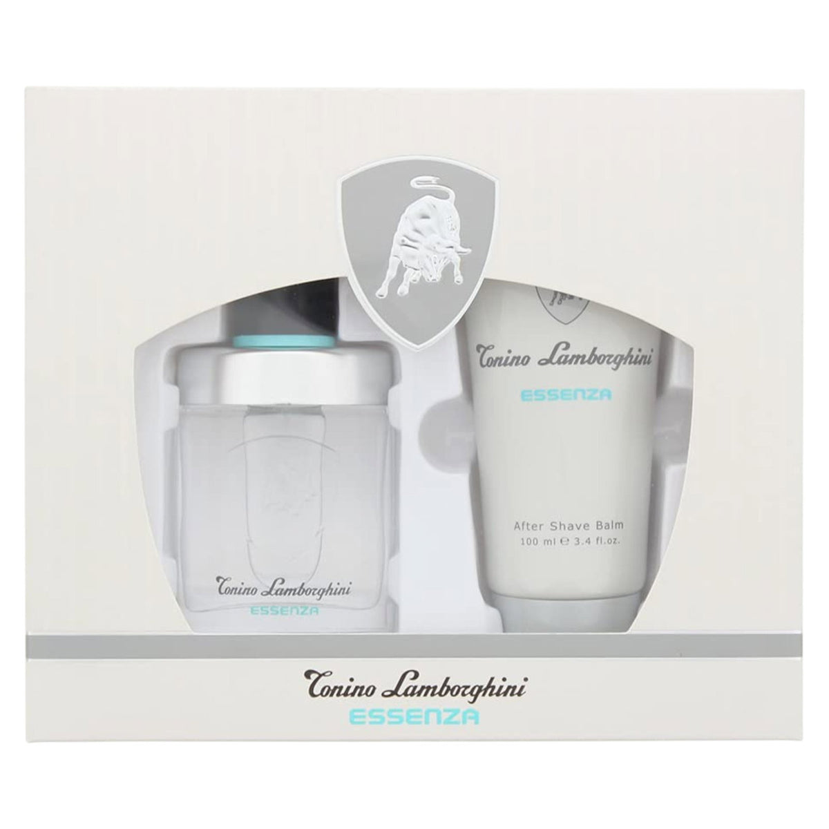 Set Tonino Lamborghini: Essenza, Eau De Toilette, For Men, 40 ml + Essenza, Hydrating, After-Shave Balm, 100 ml