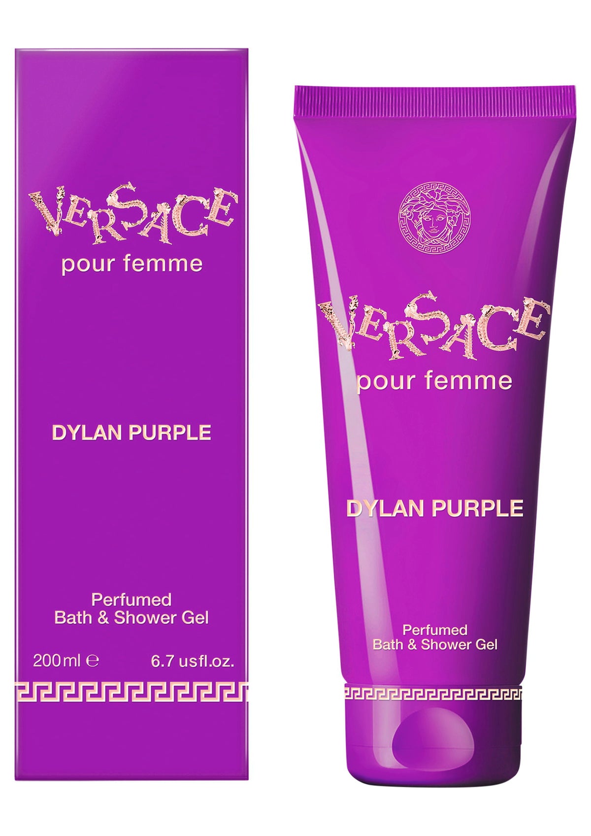 Versace, Dylan Purple, Shower Gel, For All Skin Types, 200 ml
