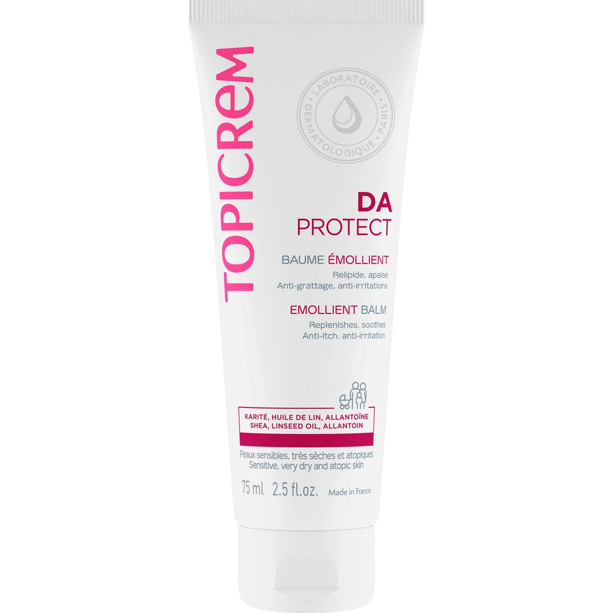 Topicrem, Da, emolientinis, balzamas, 75 ml