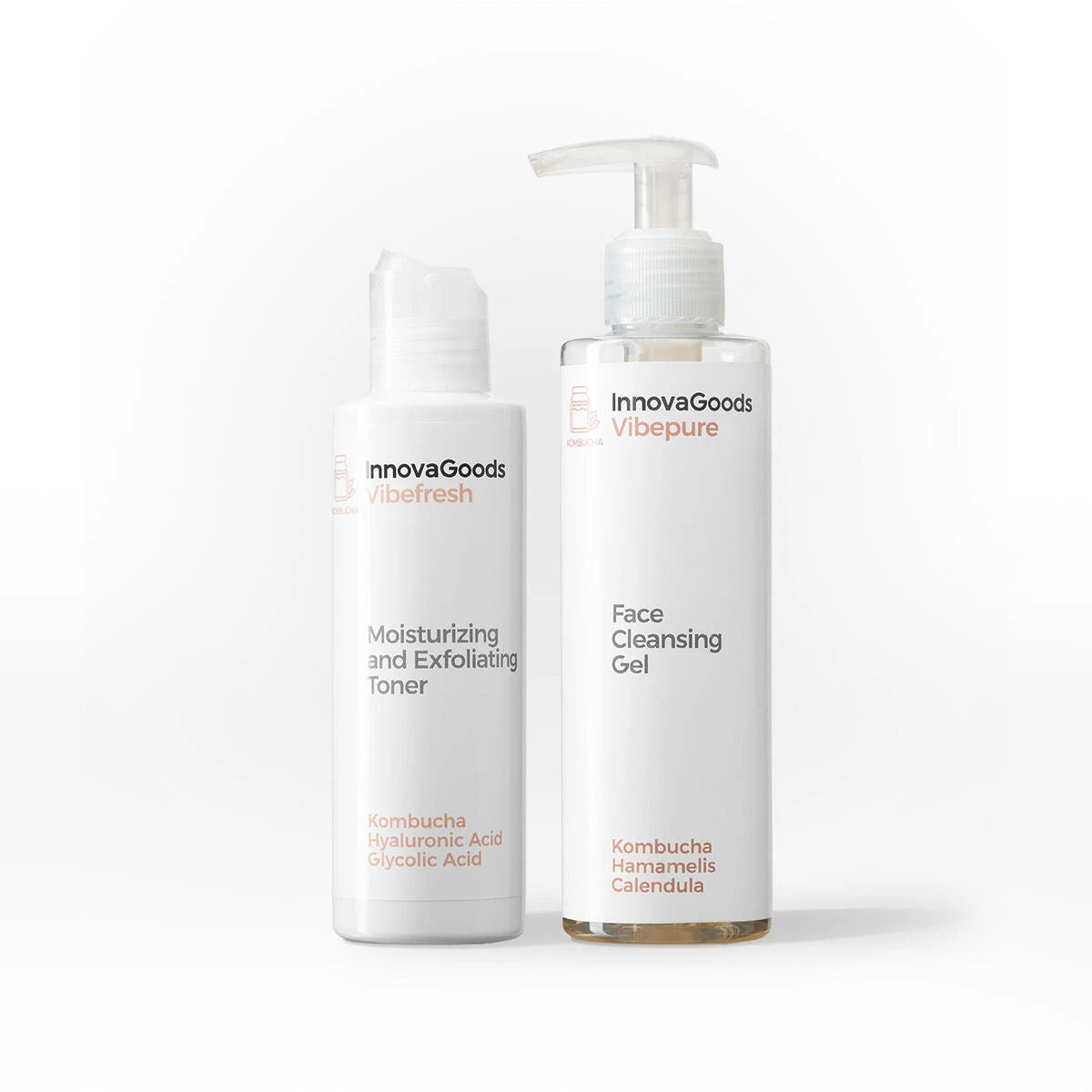 Face Cleansing Duo Pack Kombucha InnovaGoods product packaging