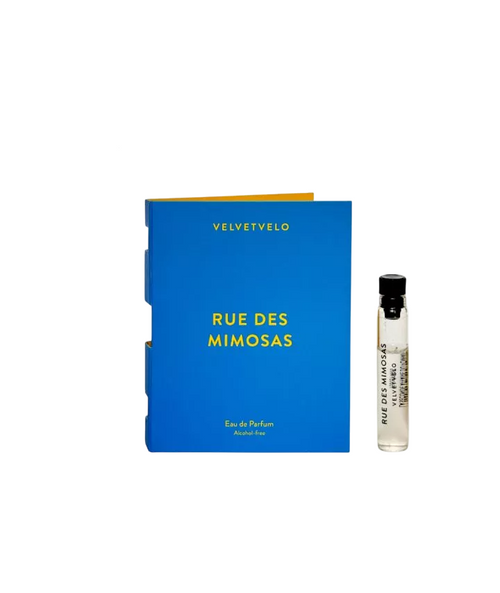 Velvetvelo Rue Des Mimosas parfumuotas vanduo 1.5 ml mėginukas